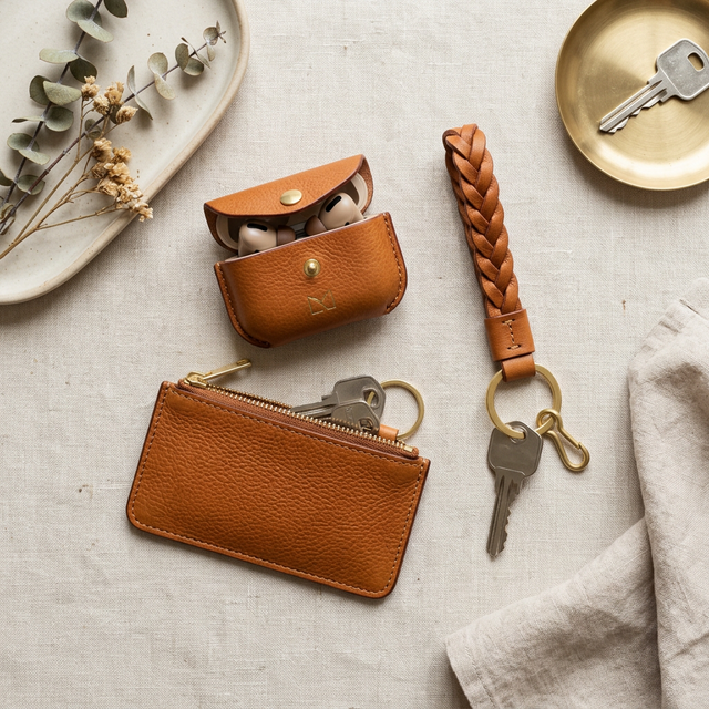 Top phụ kiện da nhỏ: móc khóa, bao chìa, case tai nghe