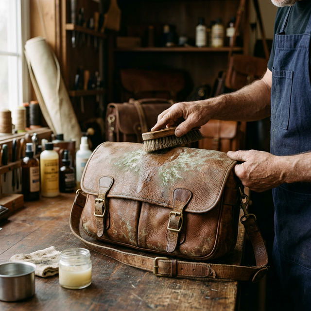 Mẹo xử lý đồ da bị mốc an toàn, không làm hỏng bề mặt